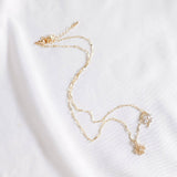 Lucky Double Clover Handmade Necklace (Nationwide Delivery)