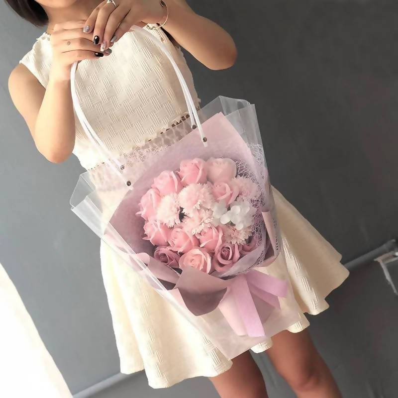 Soap Roses Hand Bouquet (Nationwide Delivery)