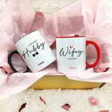 Hubby & Wifey Couple Mug (West Malaysia Delivery Only)