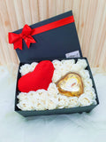 Soap Rose Mini Love Cushion Chocolate Gift Box