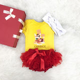 Little Lucky Puppy (Red Tutu+Headband+GiftBox)