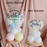 Mini Standee Foil Balloon Set (Kuantan Delivery Only)