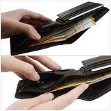 Bifold Leather Wallet With Flip ID (Nationwide Delivery)