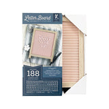 Letter Board - Light Wood Easel with Pink Plastic (Nationwide Delivery)