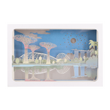 Light Box - Gardens By The Bay Paper Cut (Nationwide Delivery)