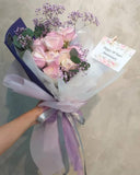Feliz décimo aniversario Flower Bouquet - (Johor Bahru Delivery only)
