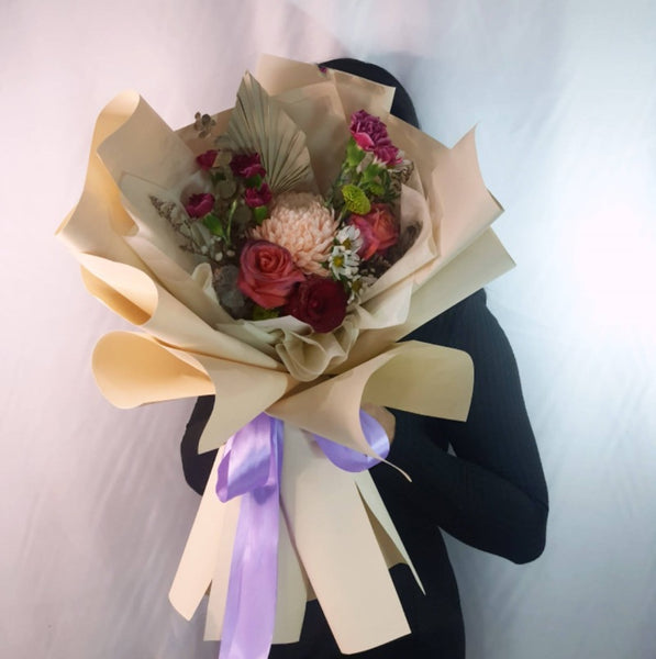Teresa Flower Bouquet (Kota Kinabalu Delivery) Giftr Malaysia's