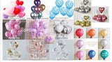 24" Customized Bubble Balloon with balloon bunch(Premium) Pastel Series