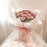 Cappuccino Roses Bouquet - Princess (Penang Delivery Only)
