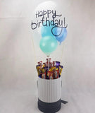 Mixed Chocolates in Birthday 'Hot Air Balloon'