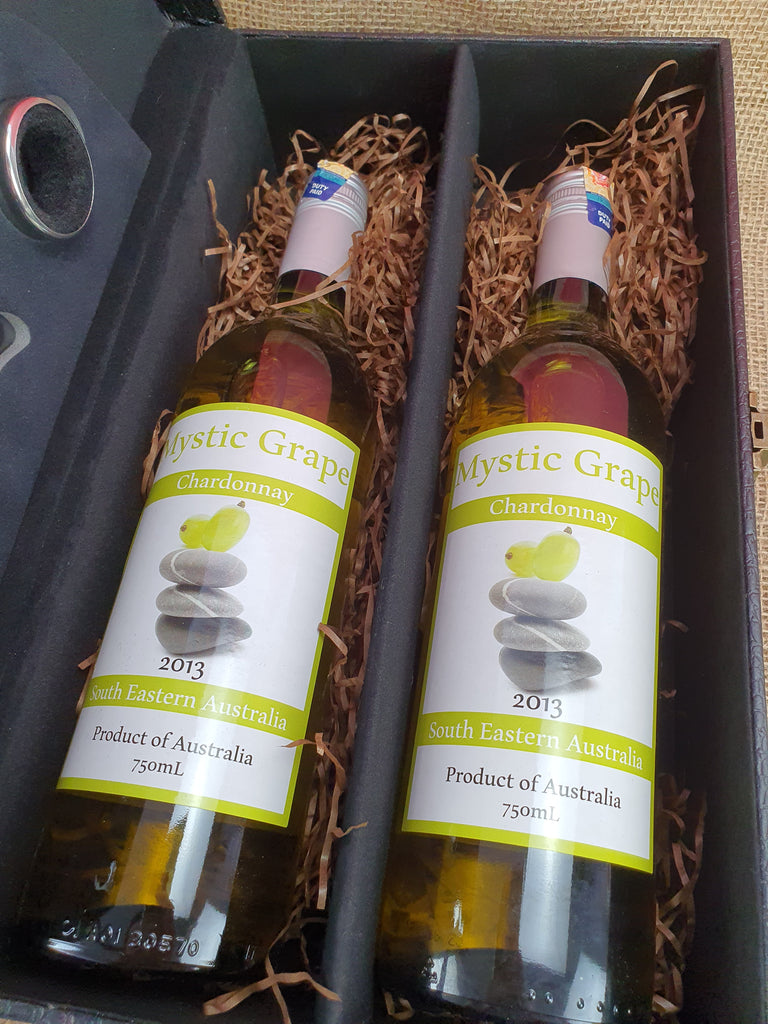 Twin Wine Gift Box with Wine Opener Set 1 (West Malaysia Delivery Only