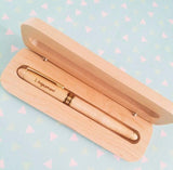Personalized Wooden Pen Set (Nationwide Delivery)