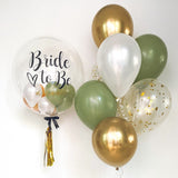 Deluxe Boho Chic Bubble Balloon Bouquet (Klang Valley Delivery Only)