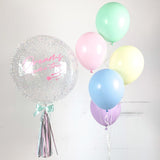 Pastel Dream Bubble Balloon Bouquet (Klang Valley Delivery Only)