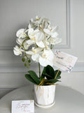 Artificial Orchid in Vase (Kuching Delivery Only)