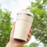 Hari Raya 2024: “Ilham” Travel Mug Coffee Tumbler with Bamboo Basket (Nationwide)