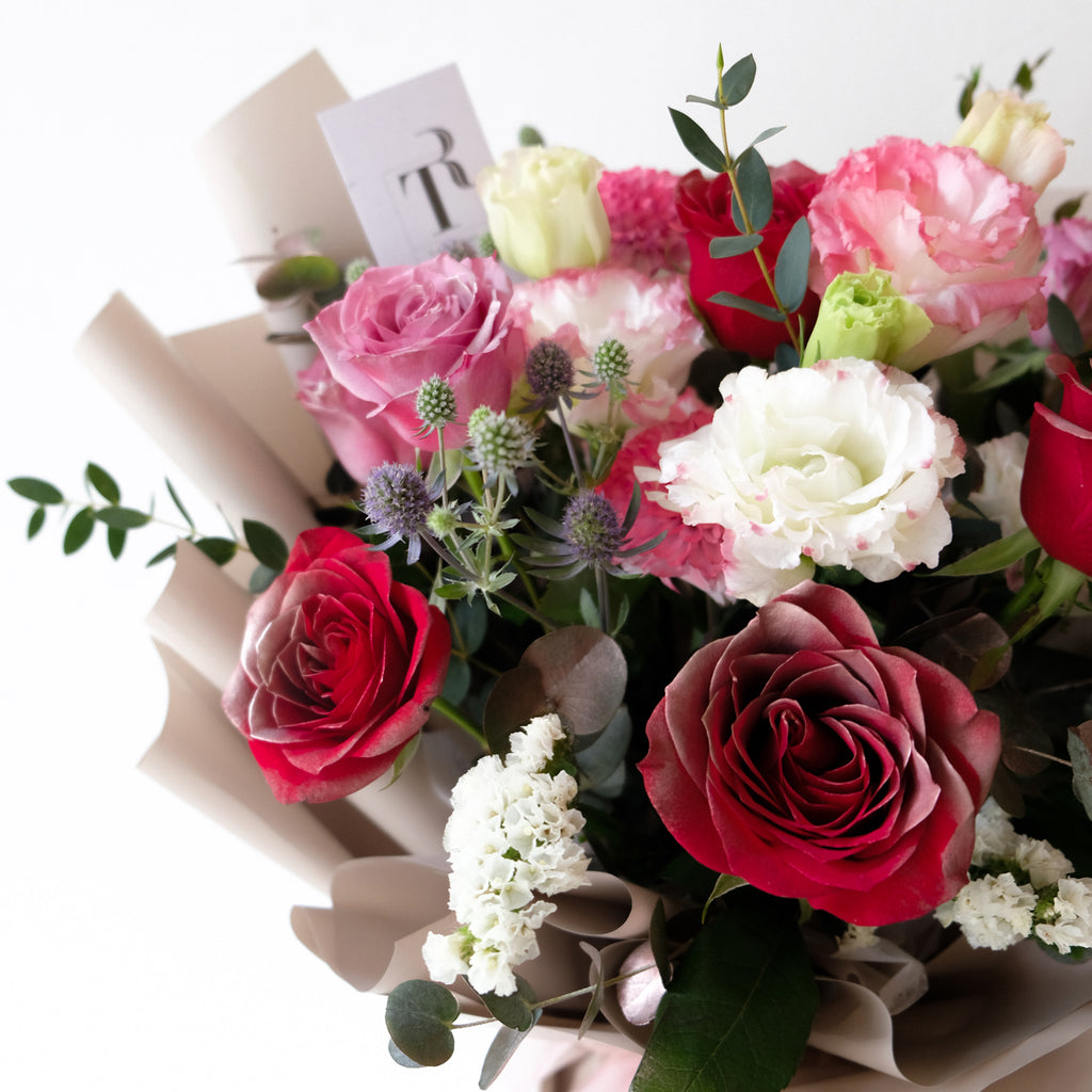 Red Big Love Flower Bouquet (Melaka Delivery Only) Giftr Malaysia's