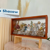 Everlee Preserved Flower Wedding Frame (Klang Valley Delivery)