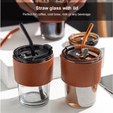 Hari Raya 2024 Personalised Reusable Coffee Glass Mug with flower and chocolates (Klang Valley Delivery)