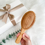 Personalized Bamboo Massage Hairbrush