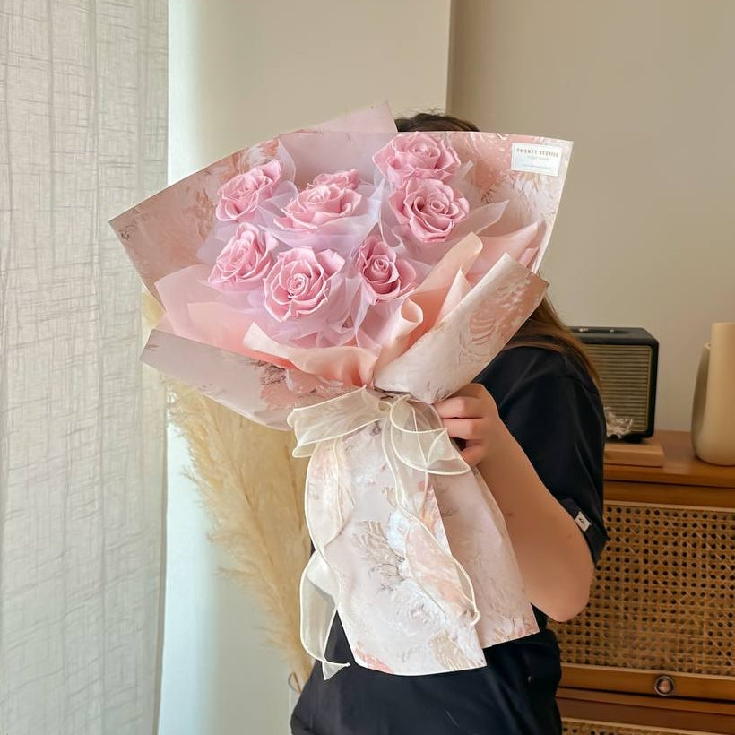 Katie Preserved Flower Bouquet (Klang Valley Delivery) Giftr