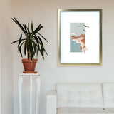 Matt Gold A3 Frame - Beach Carefree (Nationwide Delivery)