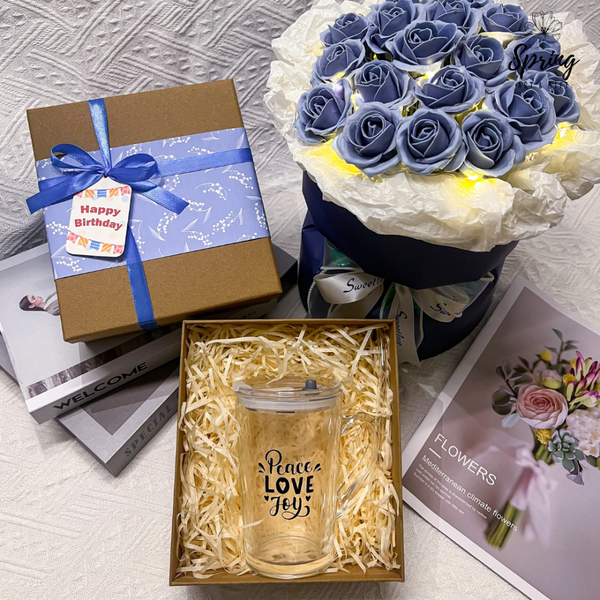 Birthday Giftset 2023 | Giftset & Soap Flower Bouquet (Nationwide Deli ...