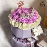 Mother's Day - Carnation Soap Flower Bouquet (Klang Valley Delivery Only)