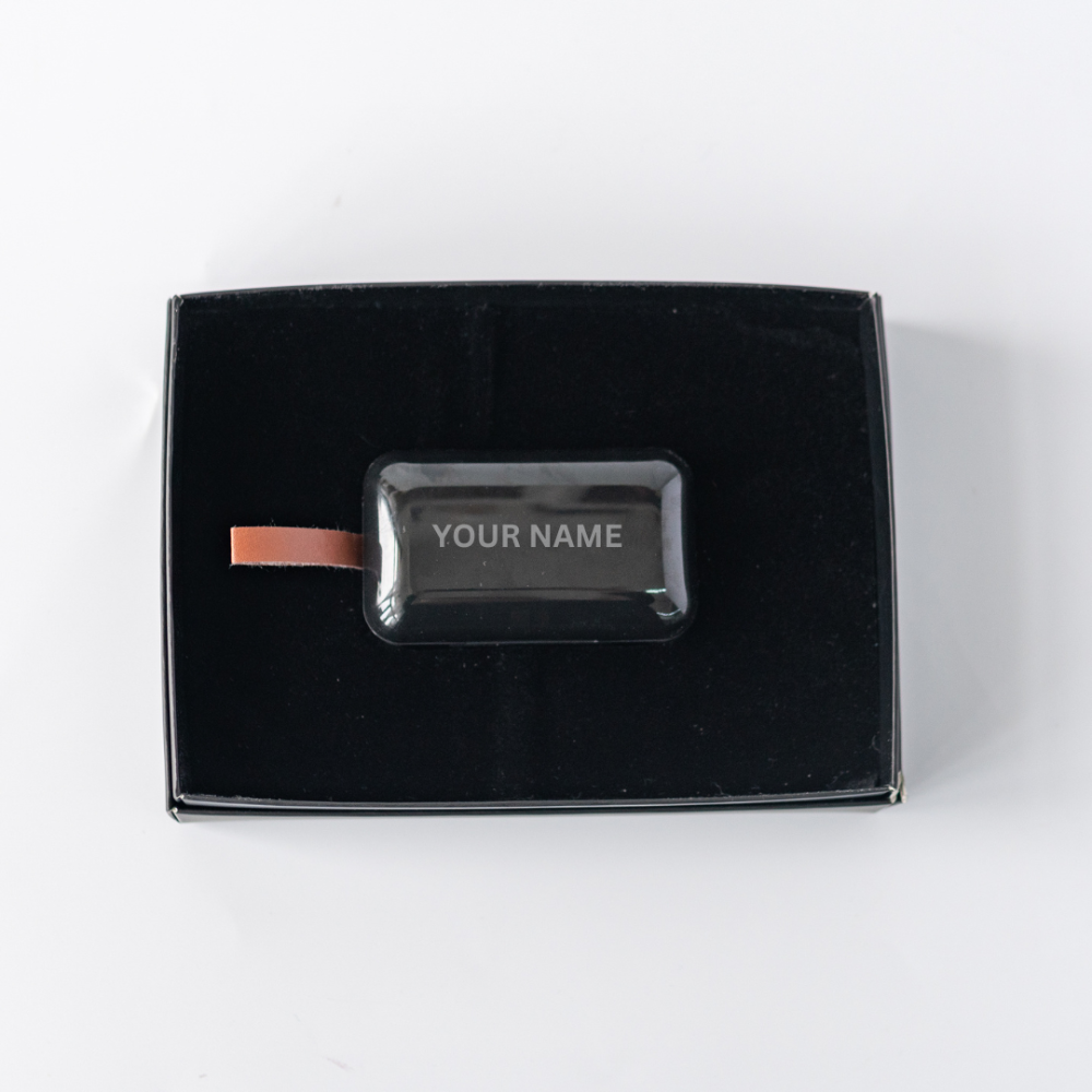 Messengerco Gift: Personalised Wireless Ear Buds Gift Set 