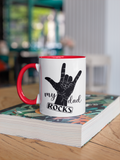 Custom Mug - Dad Rocks (Nationwide Delivery)