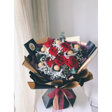 Chocolate Roses Flower Bouquet (Klang Valley Delivery)