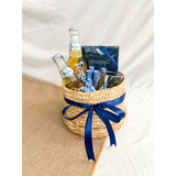 Love You, My Pillar Of Strength | Basket With Beer, Cash, Chocolate and Personalized Cup (Klang Valley Delivery)