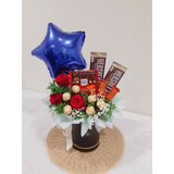 Shining Chocolate Birthday Gift Bouquet (Klang Valley Delivery)