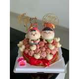 2 Dolls Handmade Birthday Cake (Penang Delivery Only)