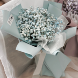 Baby Blue Baby Breath Bouquet (Mini Size )