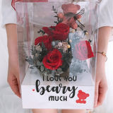 Beary In Love with you Preserved Flower Box - Eternity Love