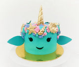 Sea Unicorn Cake