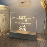 Personalized 3D Night Light (Nationwide Delivery)