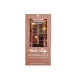 Mini Clip - LED String Lights Rose Gold (Nationwide Delivery)