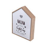 Mirror Light Box - Mum You Light Up My Life (Nationwide Delivery)