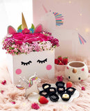 Unicorn Bloom Surprise Box (Flowers & Chocolates)
