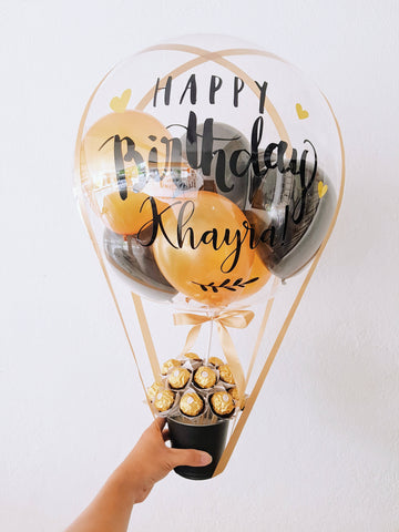 Hot Air Balloon Chocolate Box (15 Ferrero Rocher)