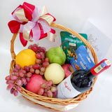 Amazing Wine & Fruits Basket (Klang Valley Delivery Only)