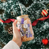 Christmas Design - Personalized Ice Beverage Cup 2 (Nationwide Delivery)