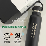 [Care Kit A] Personalized Thermos with Silicone Mask Keeper (Nationwide Delivery)