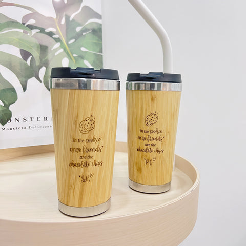 Personalised Bamboo Coffee Mug (Nationwide Delivery)
