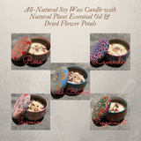 Scented Candle Tin & Gingerbread Cookies Gift Set (Klang Valley Delivery)