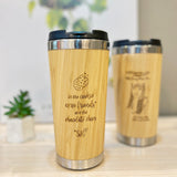 Mother's Day 2024 Personalised Bamboo Coffee Mug (Nationwide Delivery)