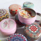 Scented Candle Tin & Gingerbread Cookies Gift Set (Klang Valley Delivery)