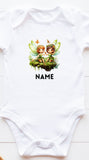 Personalised Romper / Kids Tee - Fairy Sisters (Nationwide Delivery)